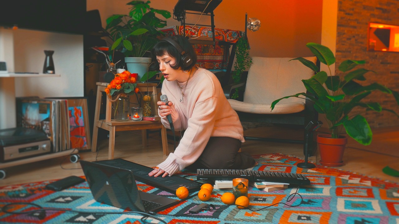 Seren Saraç - EVERYTHING IN ITS RIGHT PLACE | Anatolian Cover (Live Session)