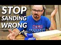 Beginner sanding mistakes  how to sand