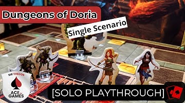 Playthrough | Dungeons of Doria (Single Scenario: Rescue the Prisoner)