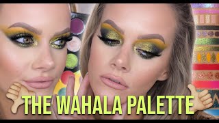 JUVIA&#39;S PLACE WAHALA PALETTE ✨😱💚 // TUTORIAL &amp; REVIEW!!!