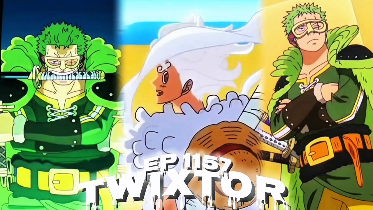 One Piece Opening With Ep1157) - 4k Cc Twixtor Clips Edit 😍 - YouTube
