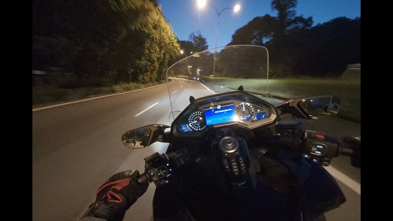 Honda Gold Wing DCT Tour: POV Genting Highlands Route