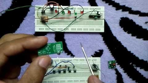433MHz Radio Frequency (RF) transmitter & receiver using PIC microcontroller