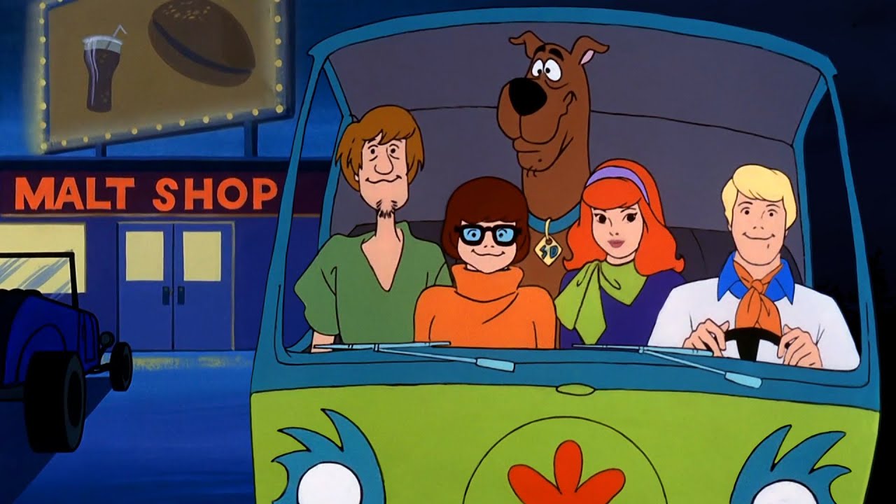 Mystery Machine Road Trip Scooby Doo Ambience - Thunder, Wind, Malt ...