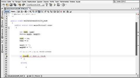 Estructura de control condicional (If - Else) en Java