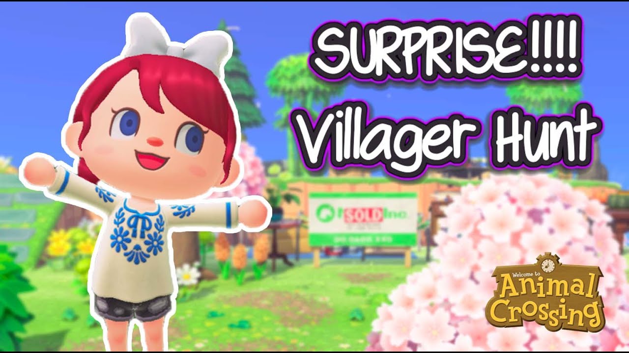SURPRISE!!! Villager Hunt Time! | Forestcore Cottagecore Island