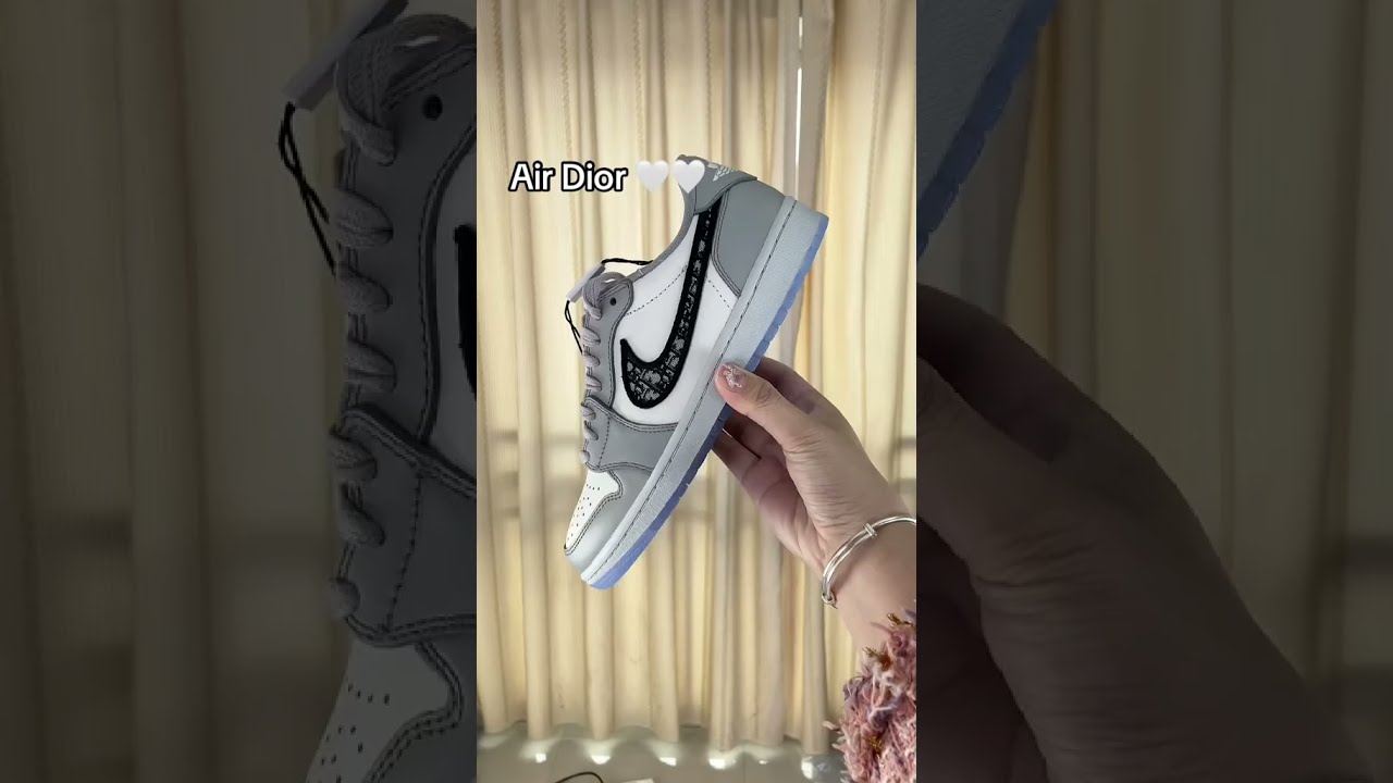 Nike Air Jordan 1 Low X Dior Sneakers Fyp Jordans Shopping Viral Shoes