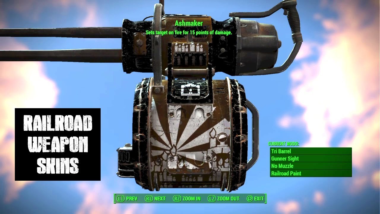 fallout 4 weapon skins mod fallout 4 weapon skins mod