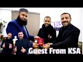 Guest from saudi arabia  tahir khan restaurant