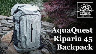 Field Use and Overall Impressions: AquaQuest Riparia 45 Backpack