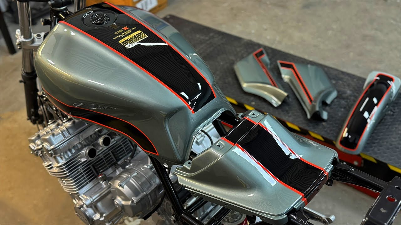 COMO PINTAR una MOTO COMO UN PROFESIONAL | Honda CBX 1000