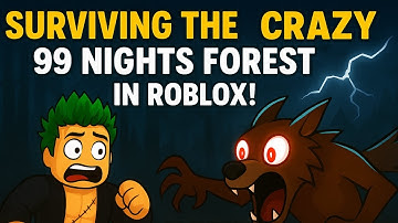 ⚡ SOLO SURVIVAL IN THE CRAZY 99 NIGHTS FOREST! 🌲 ROBLOX LIVE 🔥