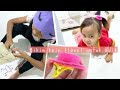 HOMESCHOOL ART | Membuat Mainan Boneka Anak dan Jepit Rambut dari Kain Flanel untuk Adik