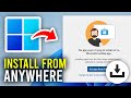 Install Third Party Apps From Anywhere On PC & Laptop - Full Guide