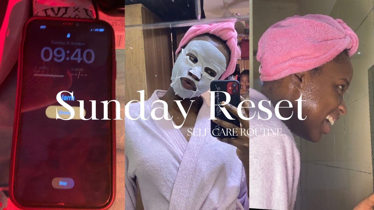 SUNDAY RESET: Selfcare Routine, Wardrobe clean out, washing + braiding my hair⭐️