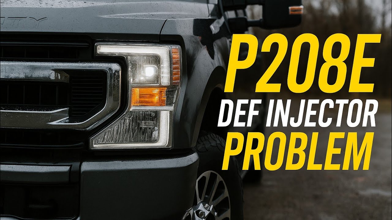 P208e Ford Code Ford Diesel Code P208E FIXED! | DEF Injector Problem on F-150 & Super ...