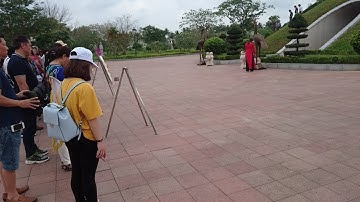 Lễ dâng hương tưởng niệm các anh hùng liệt sĩ ở Thành Cổ - Quảng Trị 29/4/2018