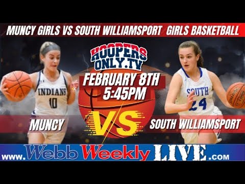 Muncy vs. South Williamsport - 2-8-22 Hoopers Only TV - YouTube