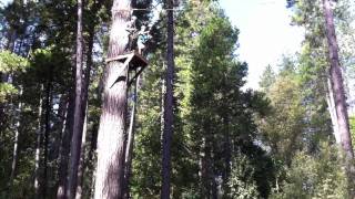 Gavin Zipline @ Camp Augusta 2011