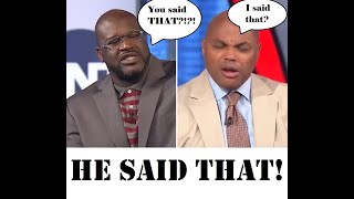 Chuck Speaks Shaq Cries   Hilarious!