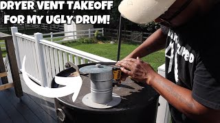 AC Infinity 4" Ducting Take-Off Collar REVIEW!! ugly drum exhaust!!!!