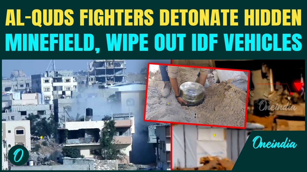 CHILLING VIDEO: Al-Quds Fighters Ambush, 'Obliterate' Israeli Convoy in Deadly Precision IED Blasts