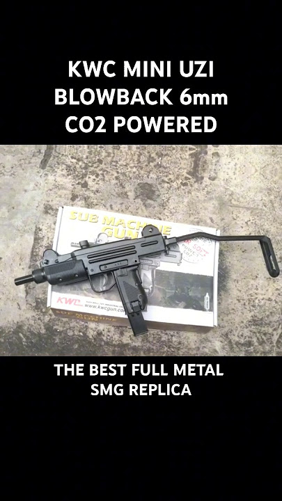 KWC mini Uzi Blowback Co2 powered, The best Full metal SMG's Replica #kwc #miniuzi #submachinegun