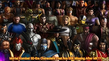 Mortal Kombat 3D-Era Characters That Are Still Missing After MK1? #fgc #mortalkombat #fightinggames