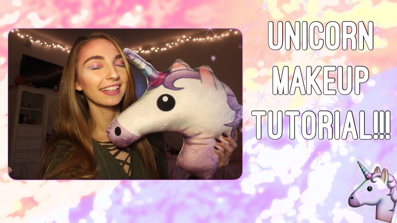 UNICORN MAKEUP TUTORIAL | Heidi Carey - YouTube