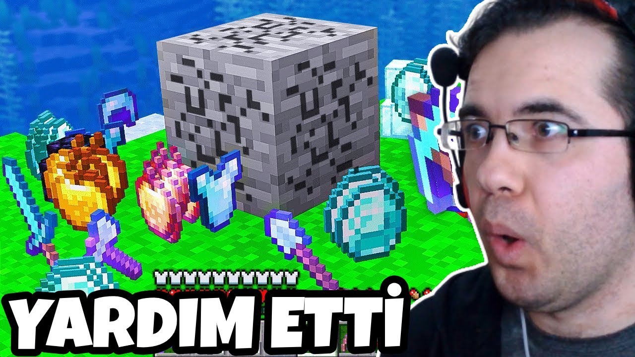 CANSINIZ!! İZLEYİCİM YARDIM ETTİ!! | Minecraft Randomizer UHC