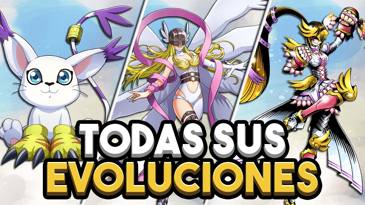 TODAS las Evoluciones de GATOMON
