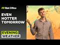 23/05/2026 - Temperatures continue to rise - Evening Weather Forecast UK – Met Office Weather