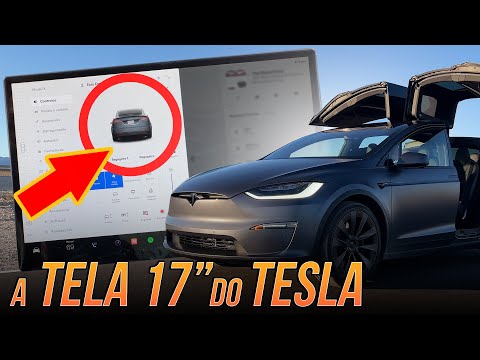 Jogos, Netflix e mais! TUDO que você pode fazer na SUPER TELA de 17” do Tesla