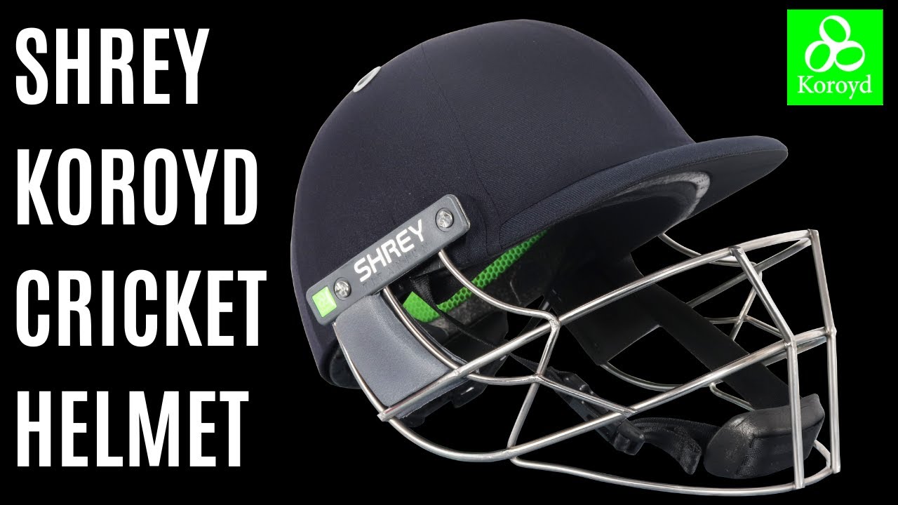 The Ultralight Shrey KOROYD Cricket Helmet YouTube