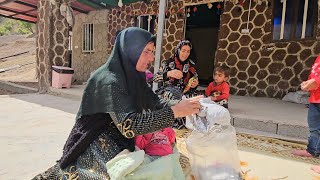 The Peren family,who came to the village for the engagement ceremony, became guests of Babak's house