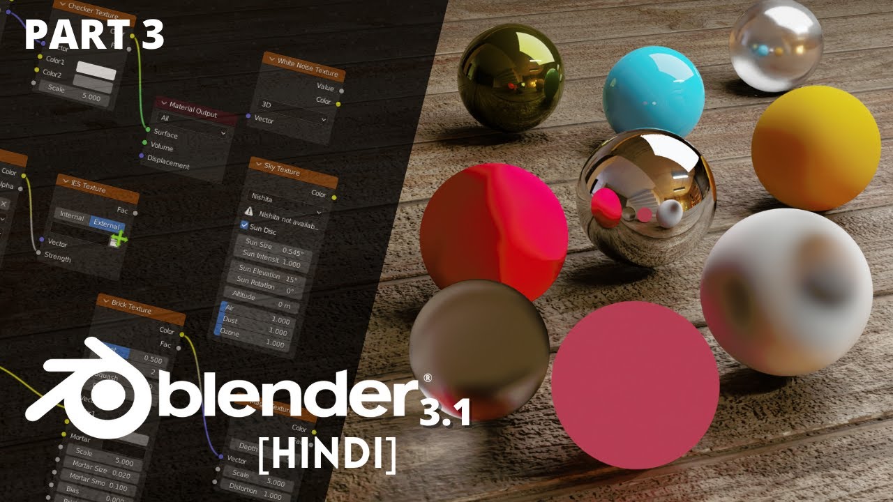 Silver silence Remarkable Shading Nodes Explained [Hindi] / Shading and Texturing Tutorial In Blender  3.1 / SpeeDy RenDers - YouTube