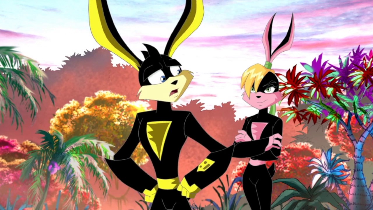 loonatics unleashed, ace bunny, lexi bunny, bugs bunny, bugz bunny, lola bu...