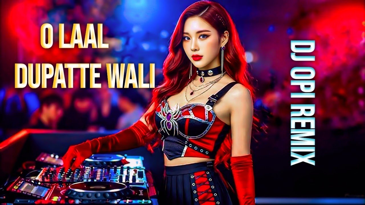 O Laal Dupatte Wali ( Dj Opi Remix ) Bollywood Dance Song | Edm Remix Dj Song | Hindi Dj Song 