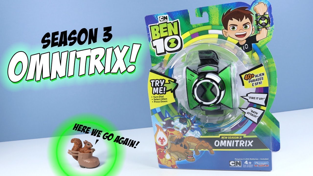 Ben 10 Omnitrix Roleplay Toy Season 3 Playmates - ToyWiz