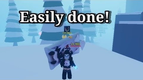 [RPG SIM] How to easily beat the winter obby