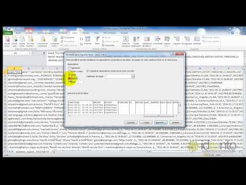 Video: ¿Cómo convierto automáticamente un archivo CSV a Excel?