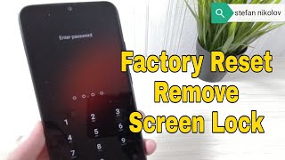 Factory Reset Xiaomi Redmi 9A (M2006C3LG). Delete pin, pattern, password lock.