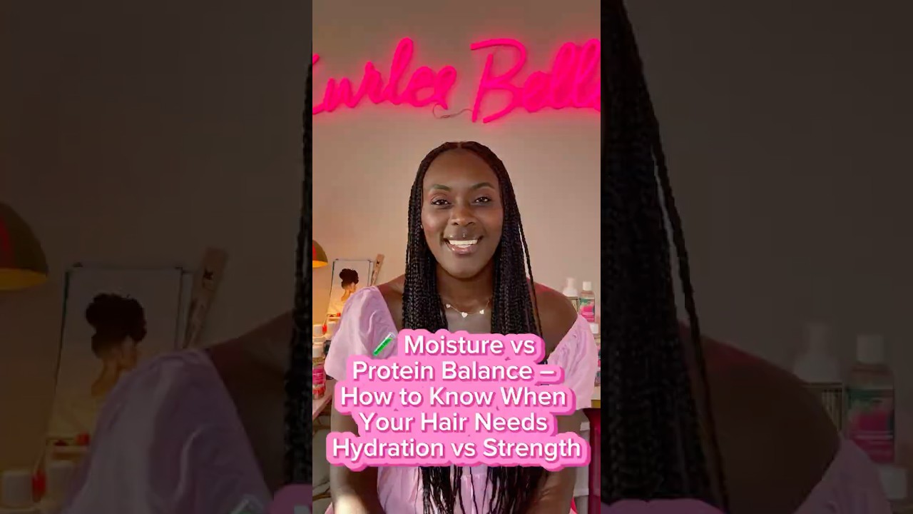 ⚖️ Moisture vs Protein Balance | Is Your Hair Thirsty 💧 or Weak 🧬?