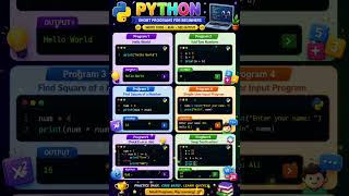 Python short Programs 💡