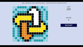 Pixly Level 119 Solved