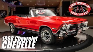 1968 Chevrolet Chevelle Convertible For Sale Vanguard Motor Sales #1821
