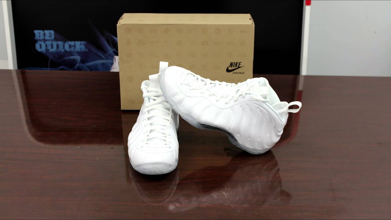 foamposite white ice