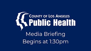 Public Health COVID Media Briefing November 17, 2022