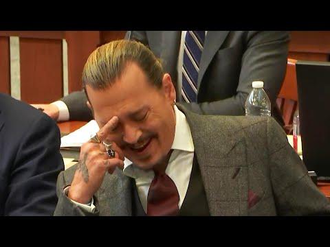 Johnny Depp GIGGLES During Trial After Bodyguard Mentions His Privates