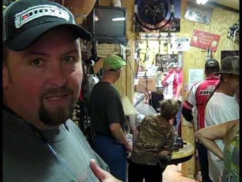 Travis "T-Bone" Turner stopped by Bullzeye Archery...